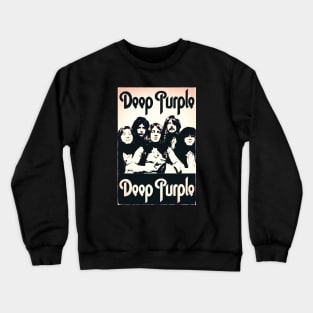 deep purple Crewneck Sweatshirt